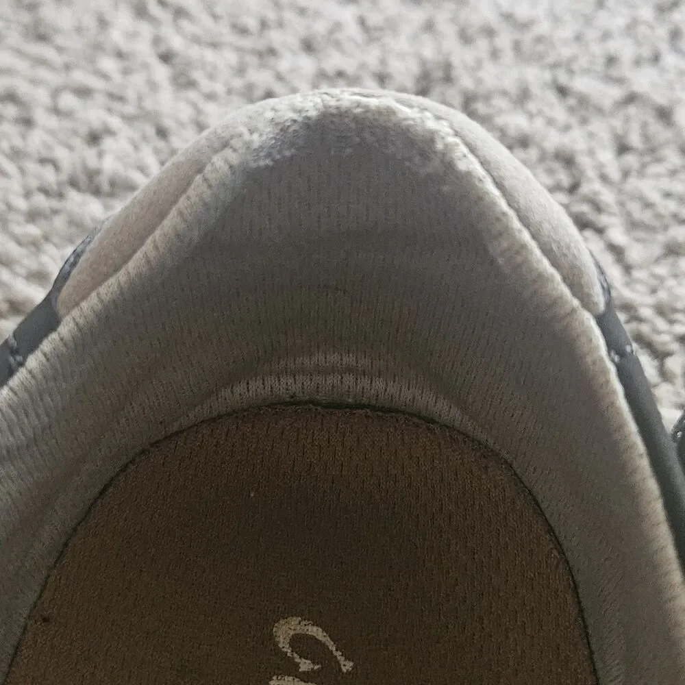 Olukai Lae'Ahi Gray Slip On Shoes Sneakers Mens Size 11 Mesh